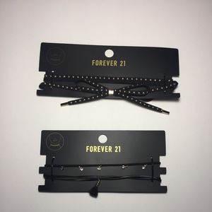 Forever 21 Choker Bundle